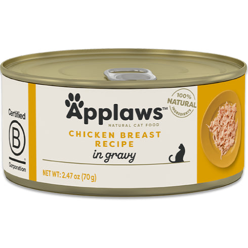 Hrana umeda pentru pisici Applaws Piept de pui 70g